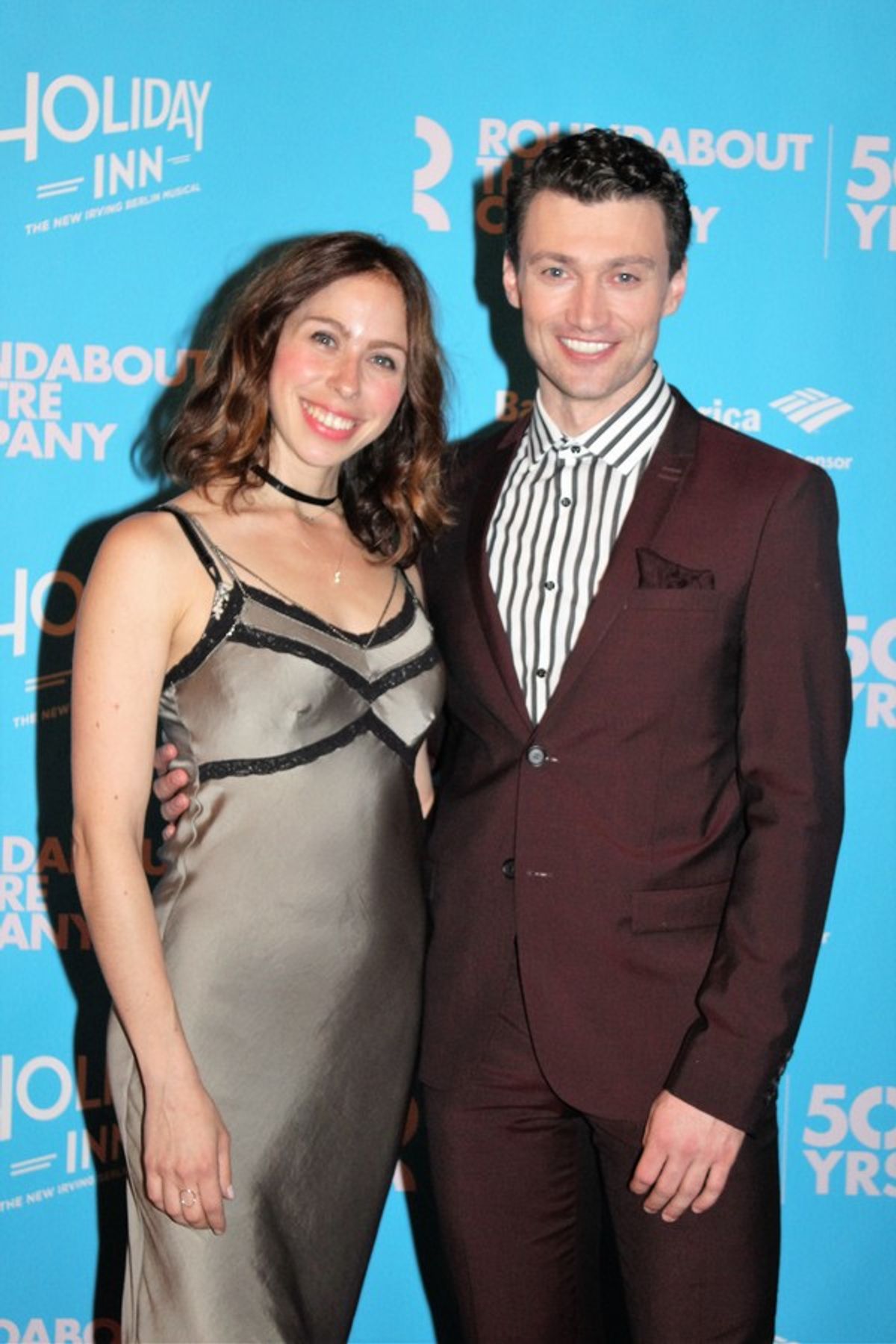 Emily Young and Bryce Pickham at 