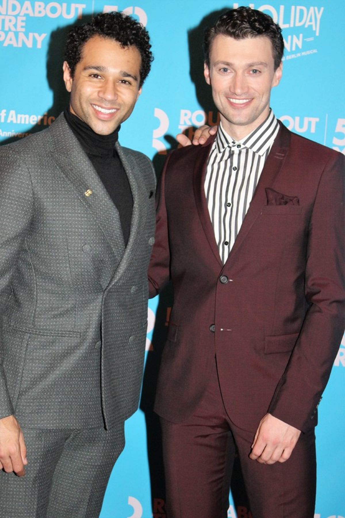 Corbin Bleu and Bryce Pickham at 