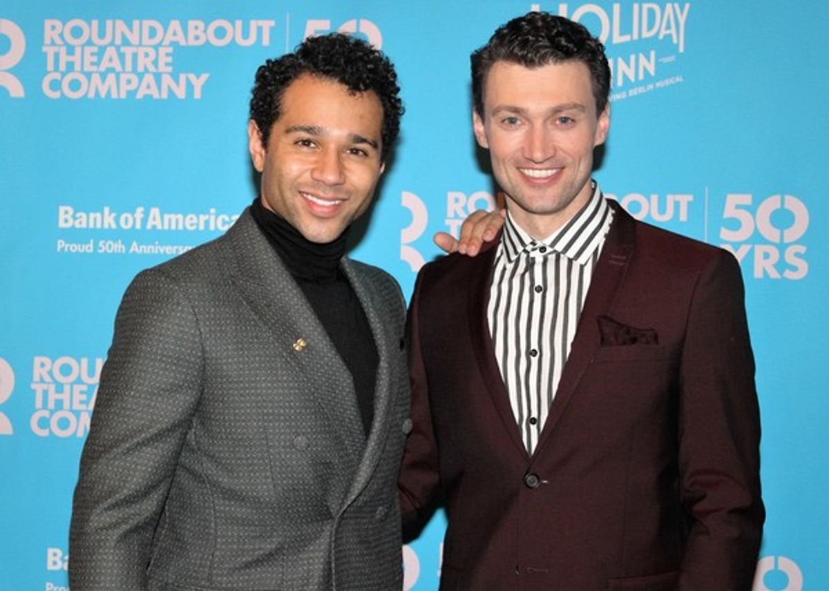 Corbin Bleu and Bryce Pickham at 