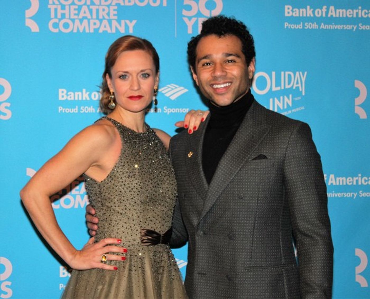 Photo Coverage: HOLIDAY INN Cast Parties Like It's Christmas on Opening Night!  Image