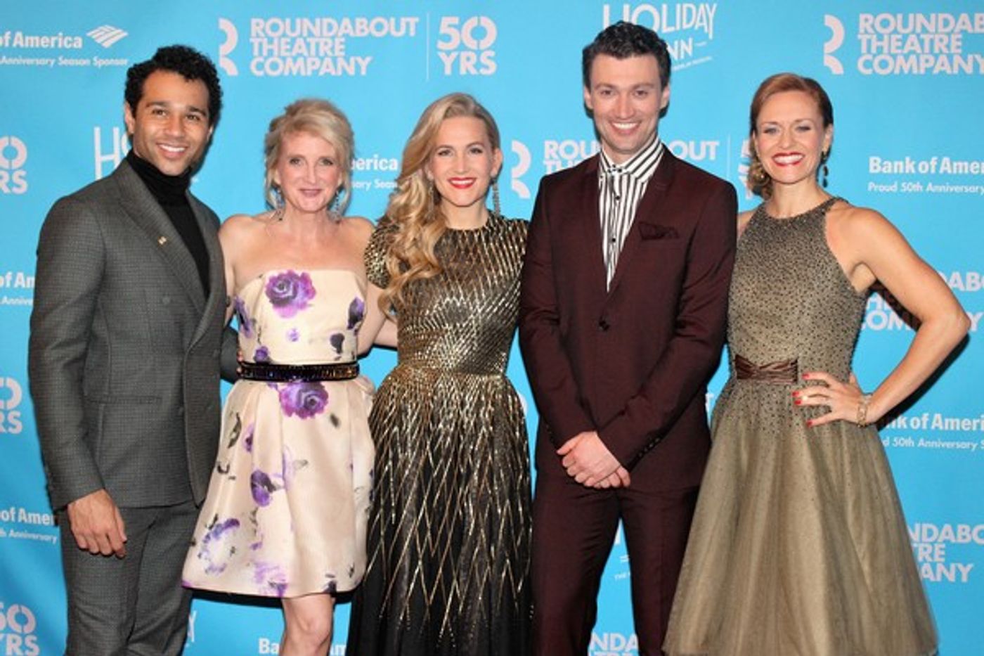 Photo Coverage: HOLIDAY INN Cast Parties Like It's Christmas on Opening Night!  Image