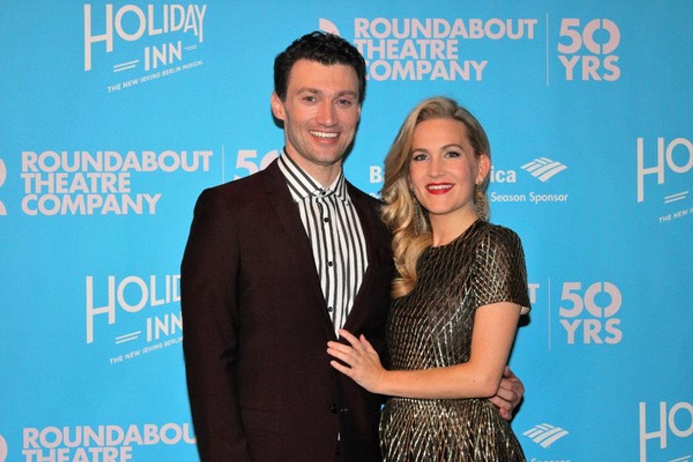 Photo Coverage: HOLIDAY INN Cast Parties Like It's Christmas on Opening Night!  Image