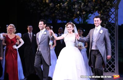 Megan Sikora, Corbin Bleu, Lora Lee Gayer and Bryce Pinkham  Photo