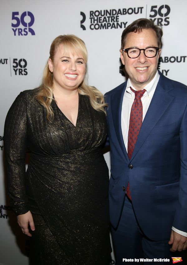 Rebel Wilson and Gordon Greenberg  Photo