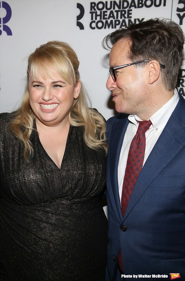 Rebel Wilson and Gordon Greenberg  Photo