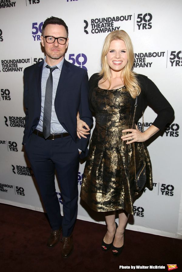 Brian Gallagher and Megan Hilty Photo