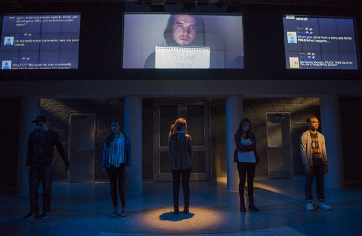 Stephanie Andrea Barron, Olivia Cygan, Joel Boyd, Becca Savoy and Joel Boyd at 