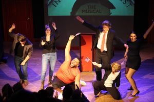 Travis Przybylski, Skylar Gottlieb, Stephen Hudson, Alec James, Allison Frasca, and Celeste Hudson @ BroadwayWorld Travis Przybylski, Skylar Gottlieb, Stephen Hudson, Alec James, Allison Frasca, and C Photo