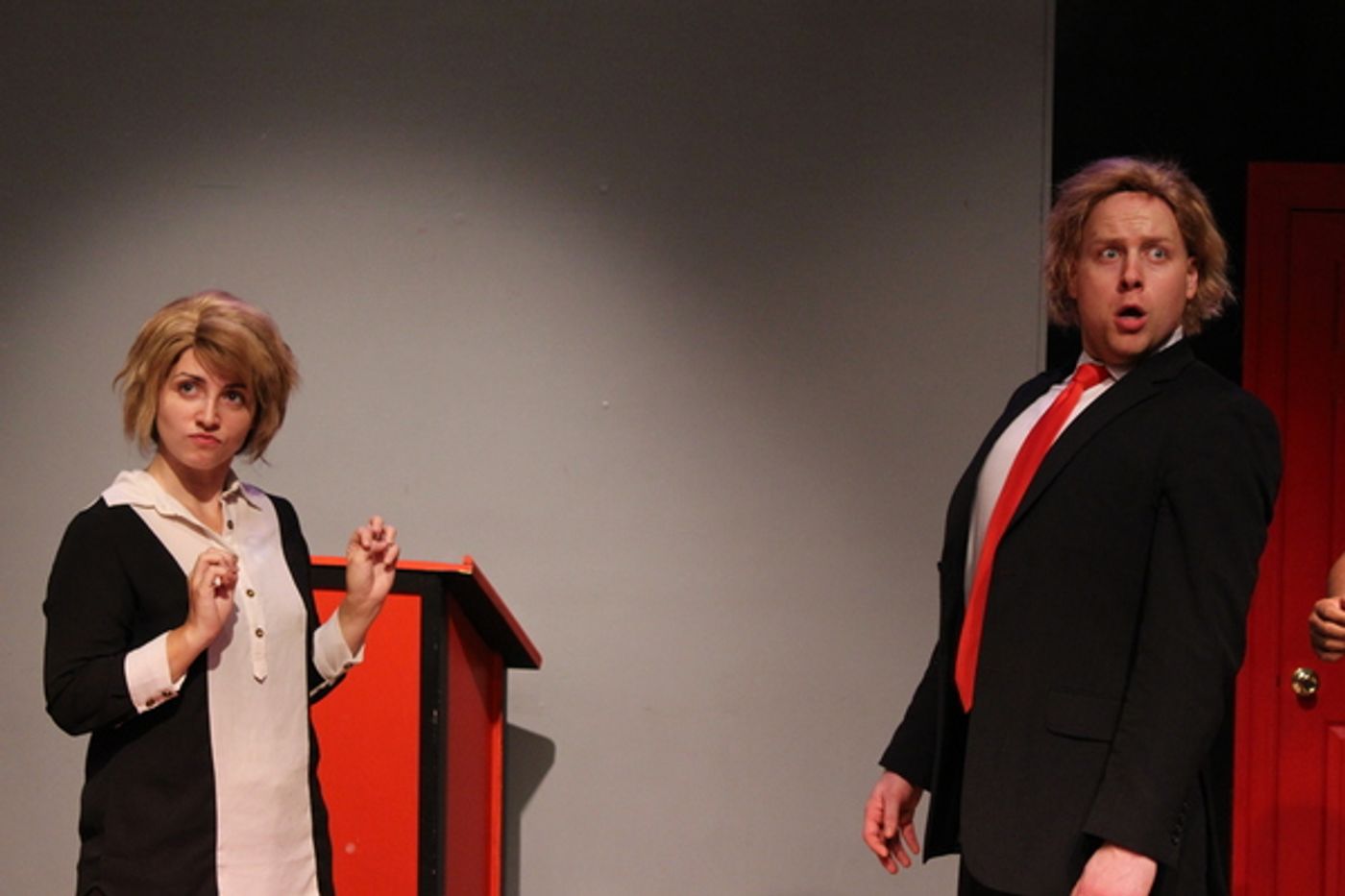 Photo Flash: First Look at Opening Night of IN TRUMP WE TRUST  Image