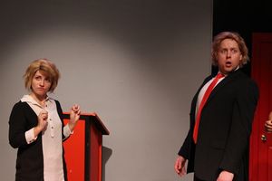 Allison Frasca and Alec James @ BroadwayWorld Allison Frasca and Alec James Photo