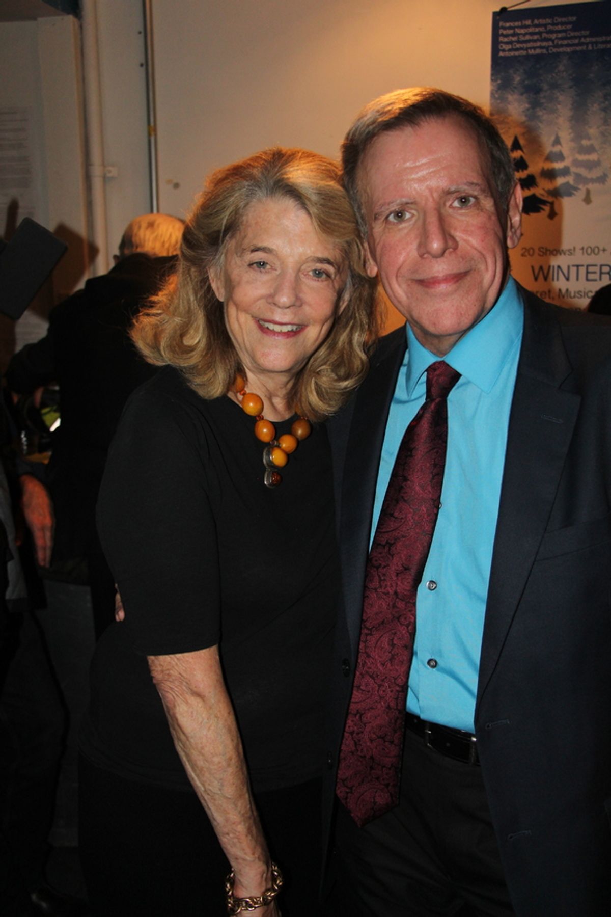 Frances Hill and Peter Napalitano at 