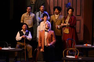 Fred Saas, Cooper Harris-Turner, Matt Manguso, Melissa Fenwick, Luke Sayler, Tim Takechi, Jennifer Pippin-Montanez @ BroadwayWorld Fred Saas, Cooper Harris-Turner, Matt Manguso, Melissa Fenwick, Luke Sayler, Tim Take Photo