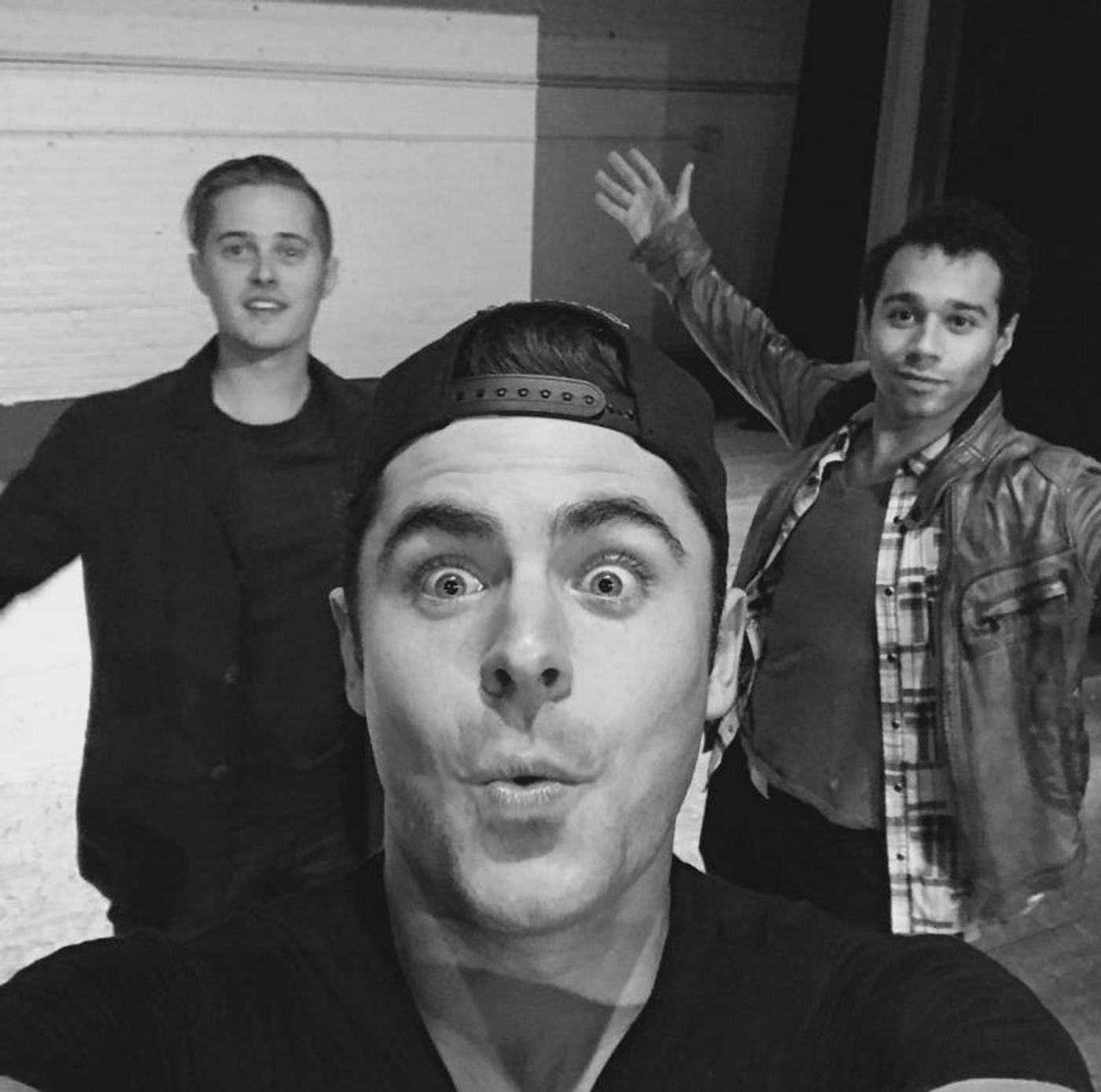 Wildcats Reunited! Zac Efron & Lucas Grabeel Visit Corbin Bleu at HOLIDAY INN  Image