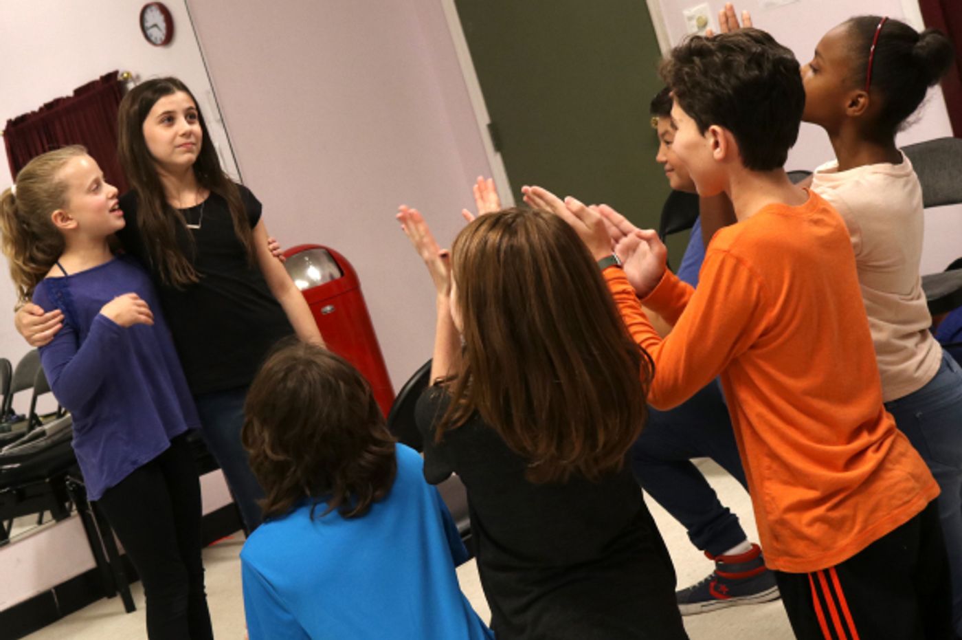 Photo Flash: KOTA Productions' THE HUNDRED DRESSES in Rehearsal  Image