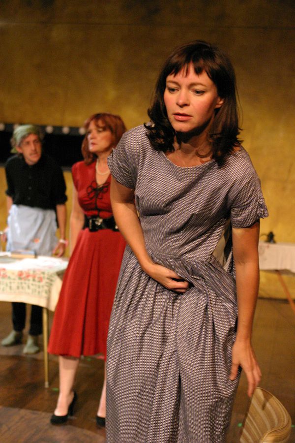 Leland Montgomery,, Sarah Underwood Saviano and Kestral Leah Photo