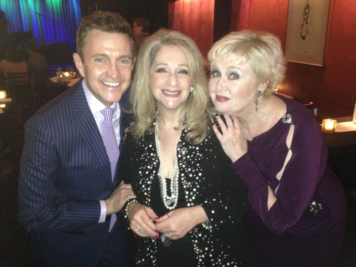 Jeff Harnar, Julie Budd, Sally Mayes at 