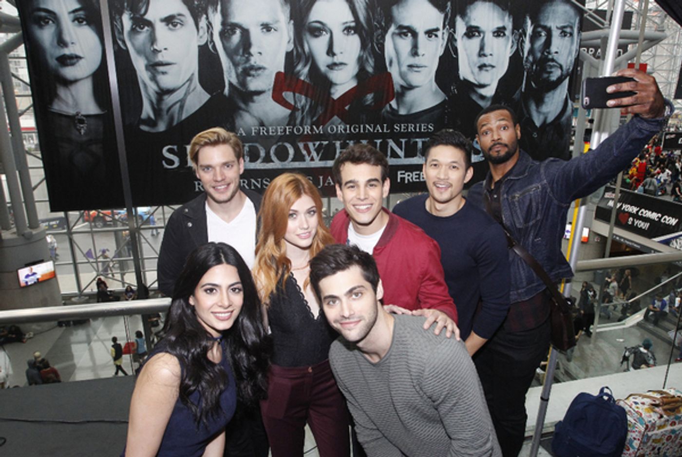 Photo Flash: Freeform's SHADOWHUNTERS Returns to New York Comic Con  Image