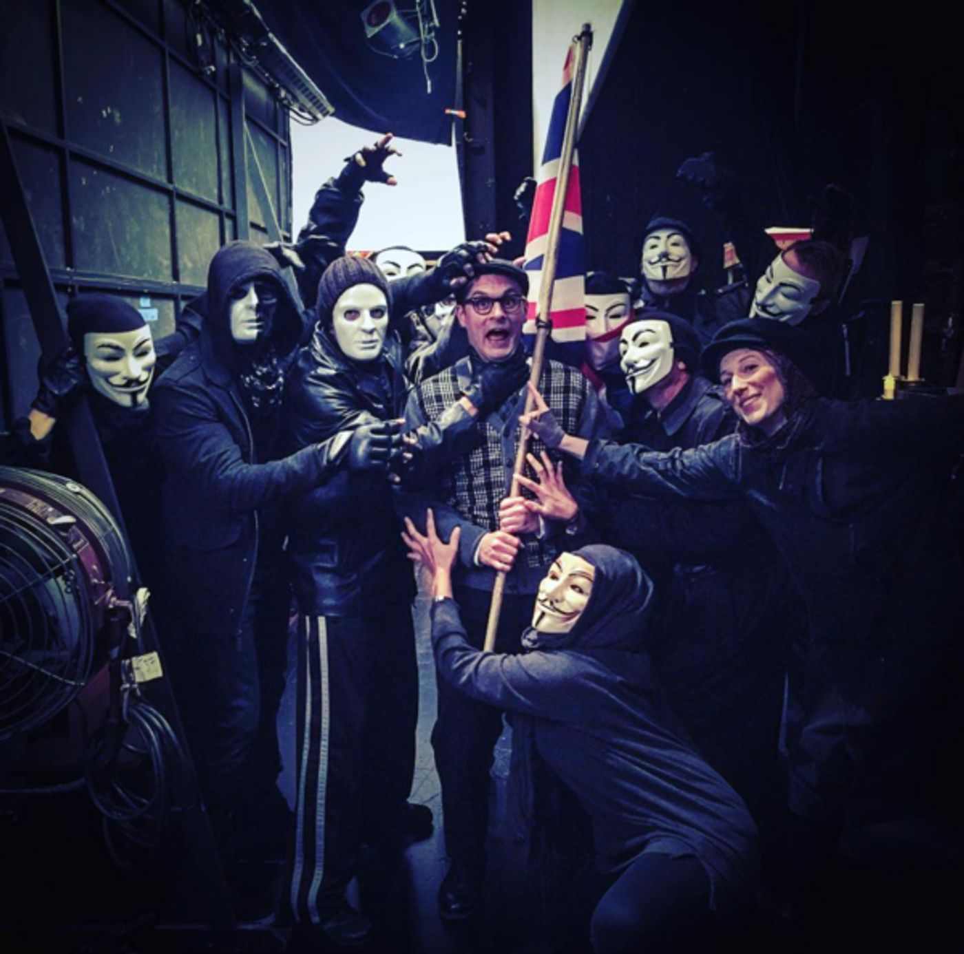 Photo Flash: The HAMILTON Cast Help Each Other Out, WICKED Monkeys Around, and More Saturday Intermission Pics! Photo Flash: The HAMILTON Cast Help Each Other Out, WICKED Monkeys Around, and More Saturday Intermission Pics! Image