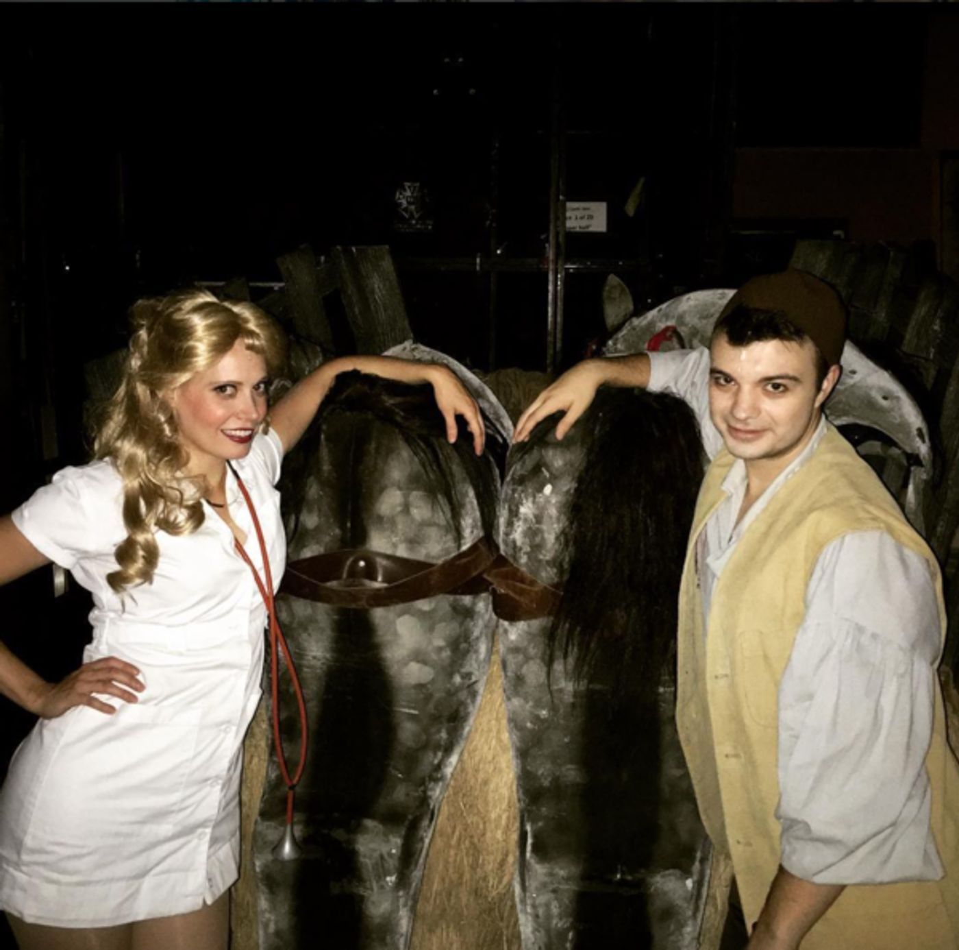 Photo Flash: The HAMILTON Cast Help Each Other Out, WICKED Monkeys Around, and More Saturday Intermission Pics! Photo Flash: The HAMILTON Cast Help Each Other Out, WICKED Monkeys Around, and More Saturday Intermission Pics! Image