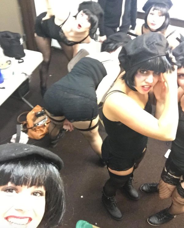 Photos: The HAMILTON Cast Help Each Other Out, WICKED Monkeys Around, and More Saturday Intermission Pics! — photo 7 of 10