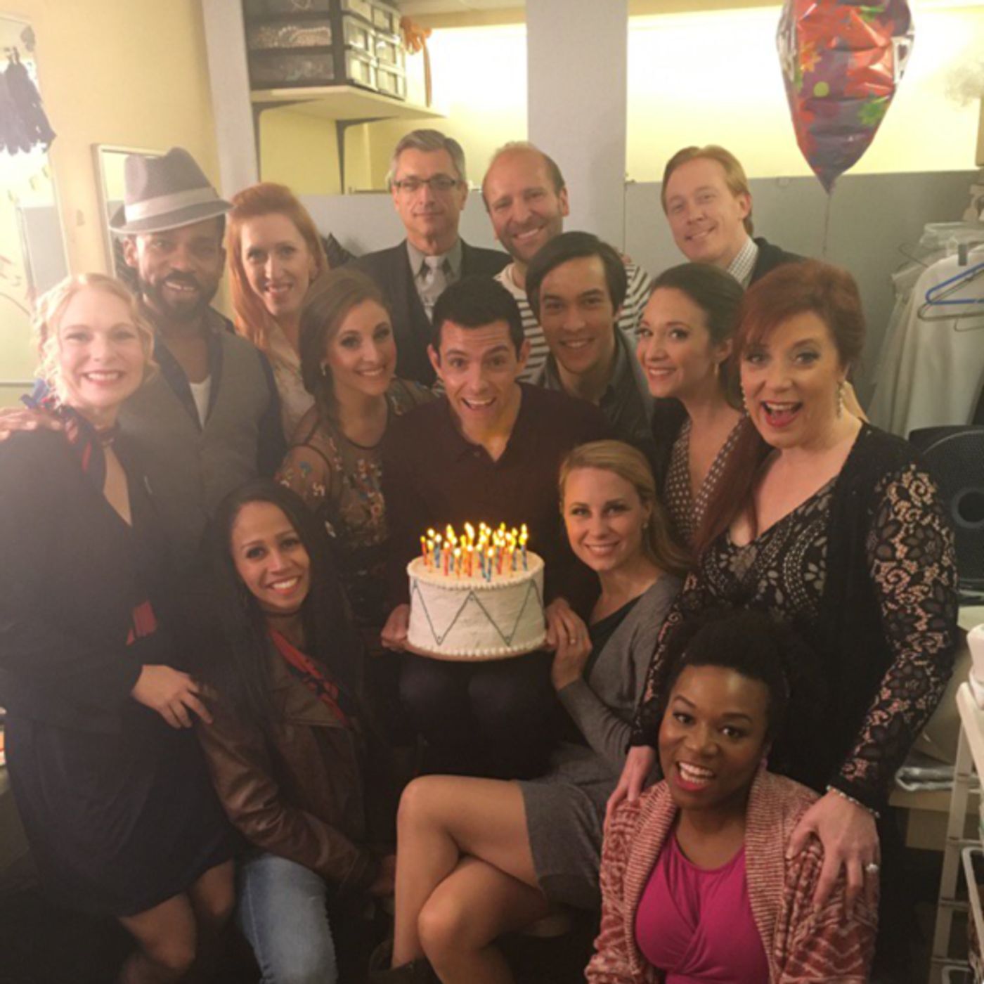 Photo Flash: The HAMILTON Cast Help Each Other Out, WICKED Monkeys Around, and More Saturday Intermission Pics! Photo Flash: The HAMILTON Cast Help Each Other Out, WICKED Monkeys Around, and More Saturday Intermission Pics! Image