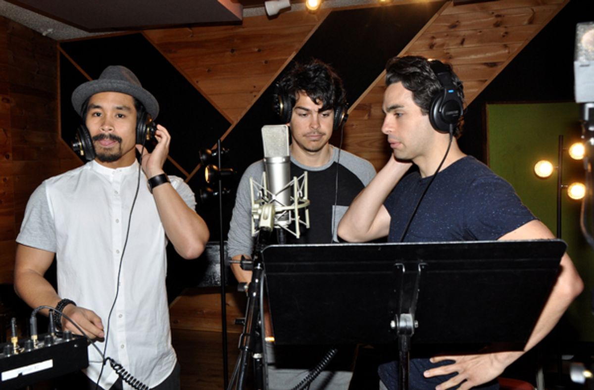 Angelo Soriano, Rodney Ingram and Brad Weinstock at 