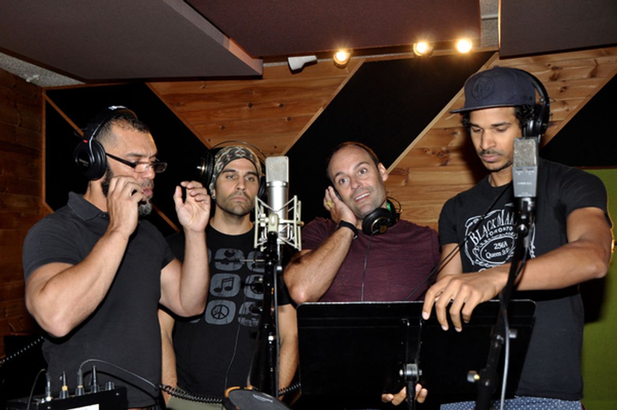 Dennis Stowe, Steel Burkhardt, David W. Gilleo and Jaz Sealey at 