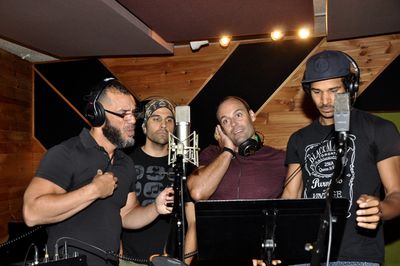 Dennis Stowe, Steel Burkhardt, David W. Gilleo and Jaz Sealey Photo