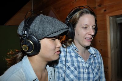 Jenna Ushkowitz and Jessie Mueller Photo