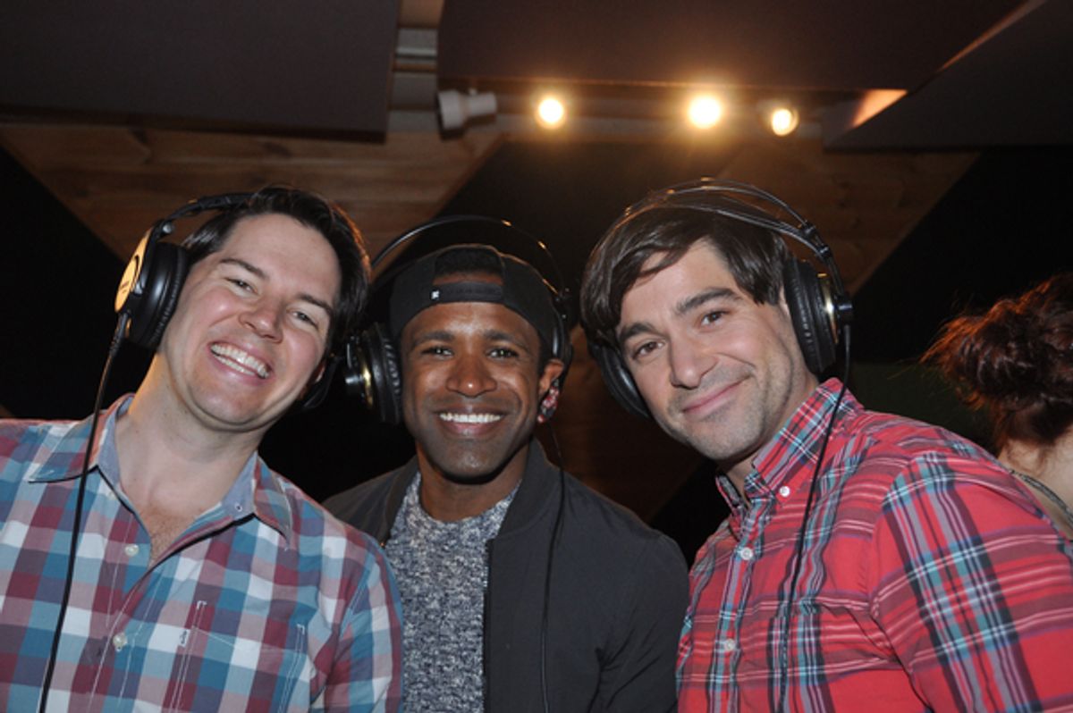 Kevin Duda, Alan Wiggins and Daniel Torres at 