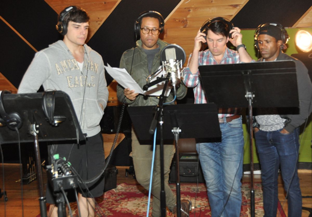 Doug Carpenter, Nicholas Ryan, Kevin Duda and Alan Wiggins at 