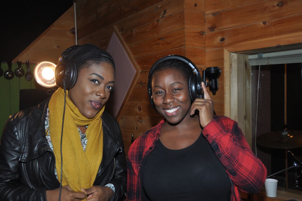 Carla R. Stewart and Bre Jackson at 