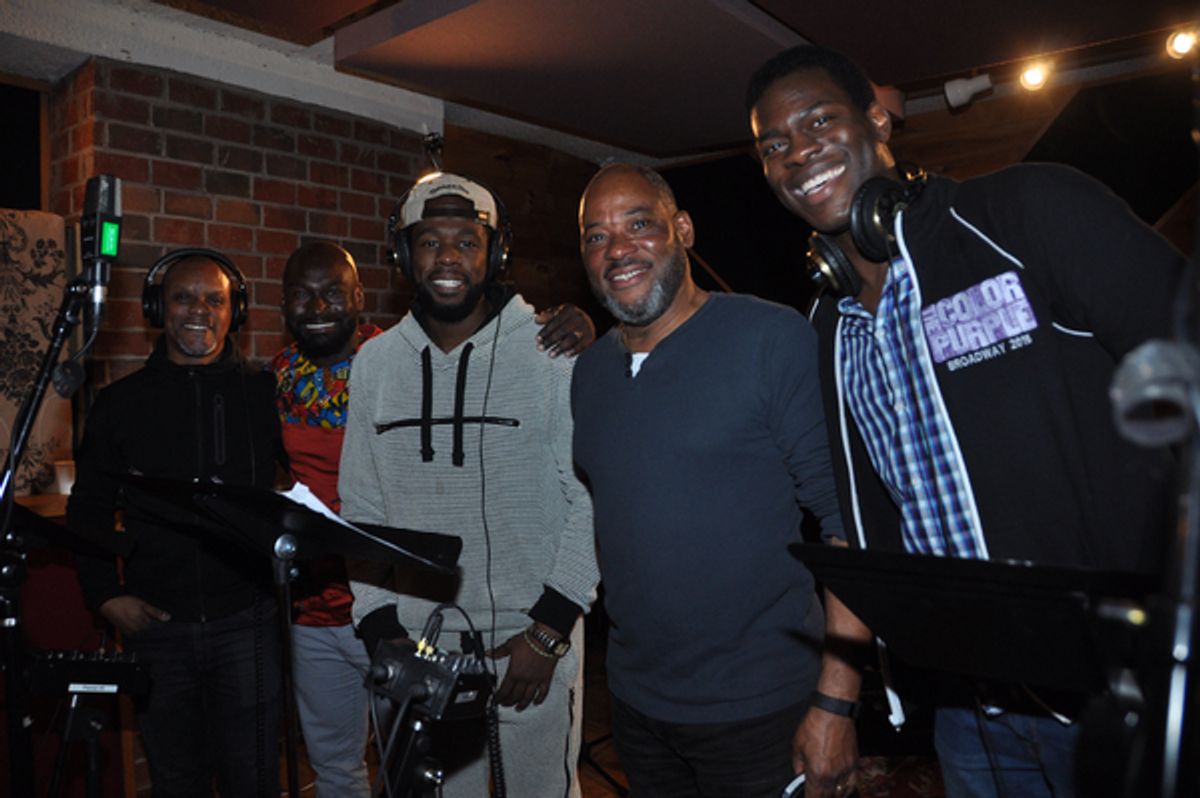 Kevin Mambo, Isaiah Johnson, Akron Watson, Lawrence Clayton and Kyle Scatliffe at 