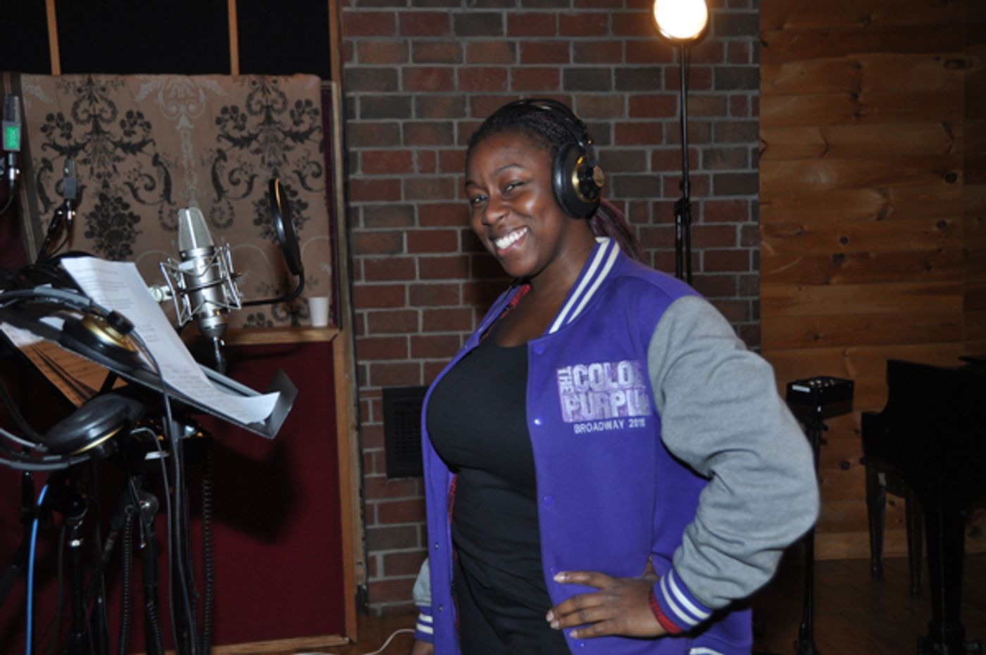 Exclusive Photo Coverage: THE COLOR PURPLE Gets Ready for Christmas with Carols For A Cure  Image