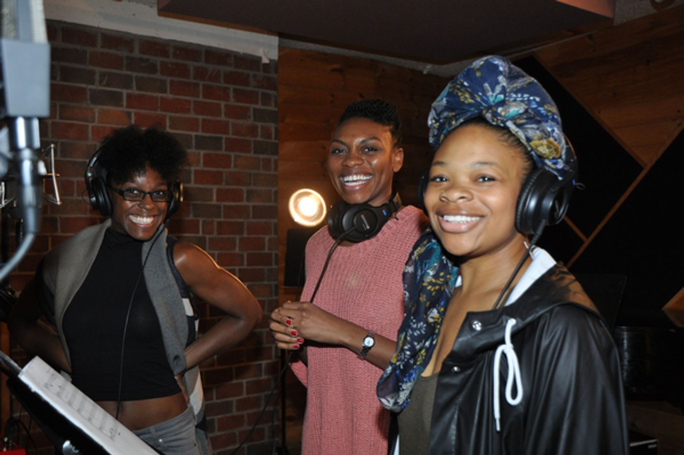 Exclusive Photo Coverage: THE LION KING Cast Records for Carols For A Cure  Image