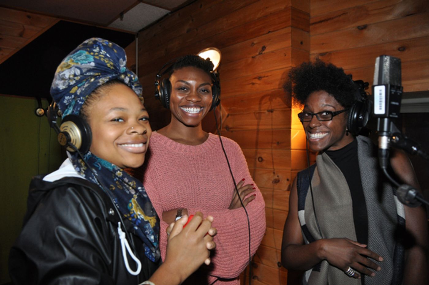 Exclusive Photo Coverage: THE LION KING Cast Records for Carols For A Cure  Image