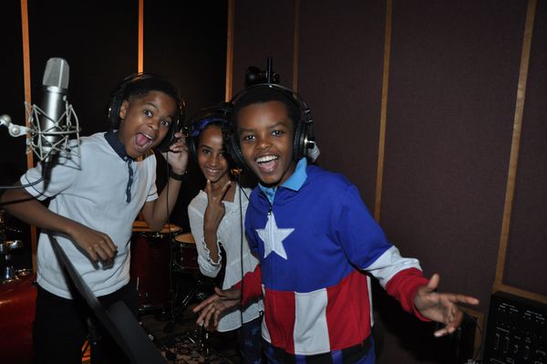 Cayen Martin, Mehret Marsh and Tre' Jones Photo