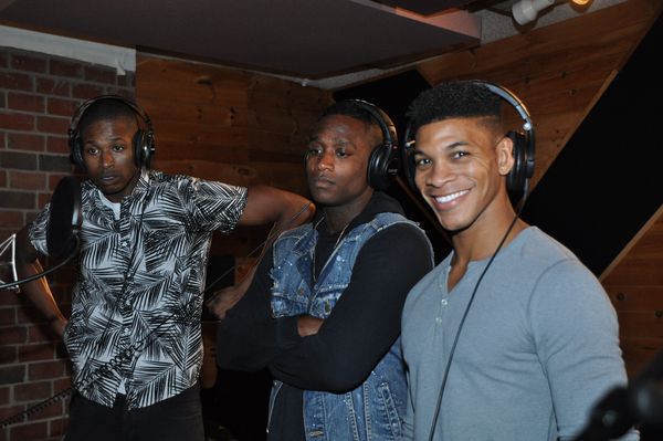 Lawrence Alexander, Nhlanhla Ngobeni and Jaysin McCollum Photo