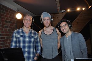 Mike McGowan, Travis Kent and Robert Ariza @ BroadwayWorld Mike McGowan, Travis Kent and Robert Ariza Photo