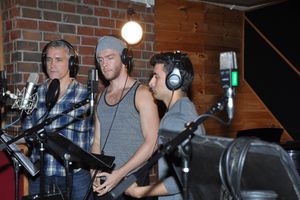 Mike McGowan, Travis Kent and Robert Ariza @ BroadwayWorld Mike McGowan, Travis Kent and Robert Ariza Photo