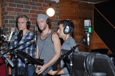 Mike McGowan, Travis Kent and Robert Ariza Photo