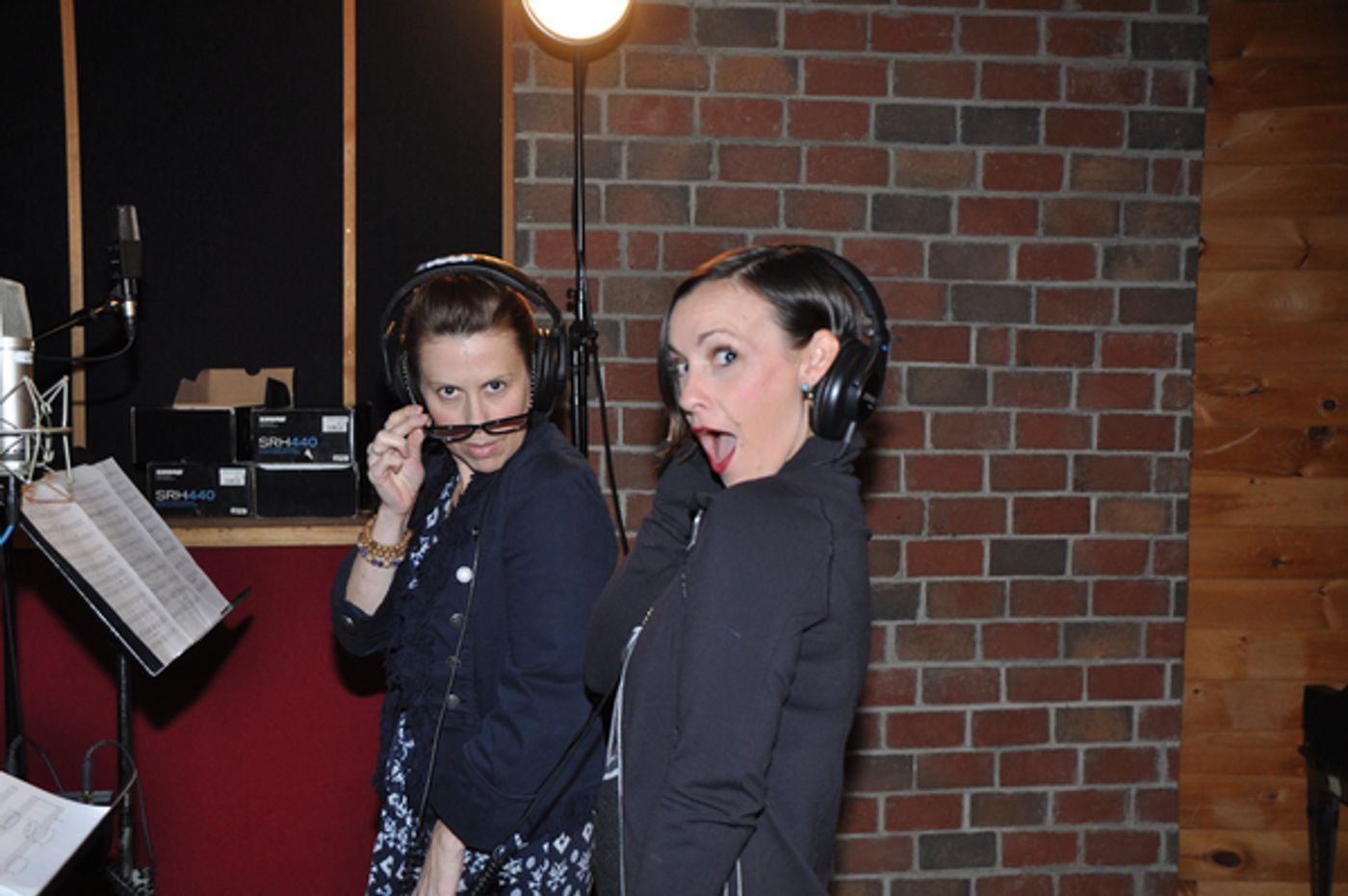 Exclusive Photo Coverage: AT THIS PERFORMANCE Records Track for Carols For A Cure  Image