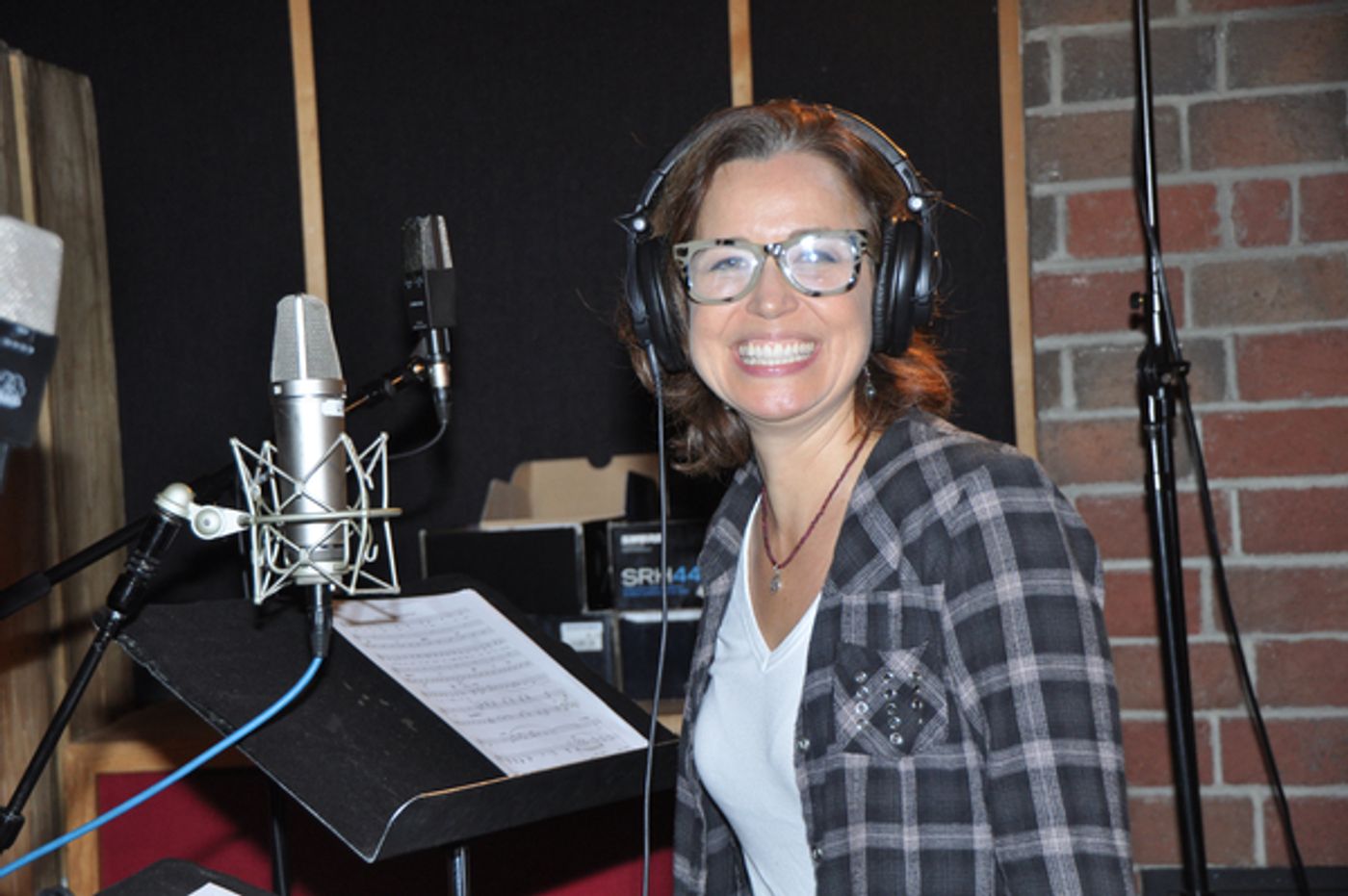 Exclusive Photo Coverage: AT THIS PERFORMANCE Records Track for Carols For A Cure  Image