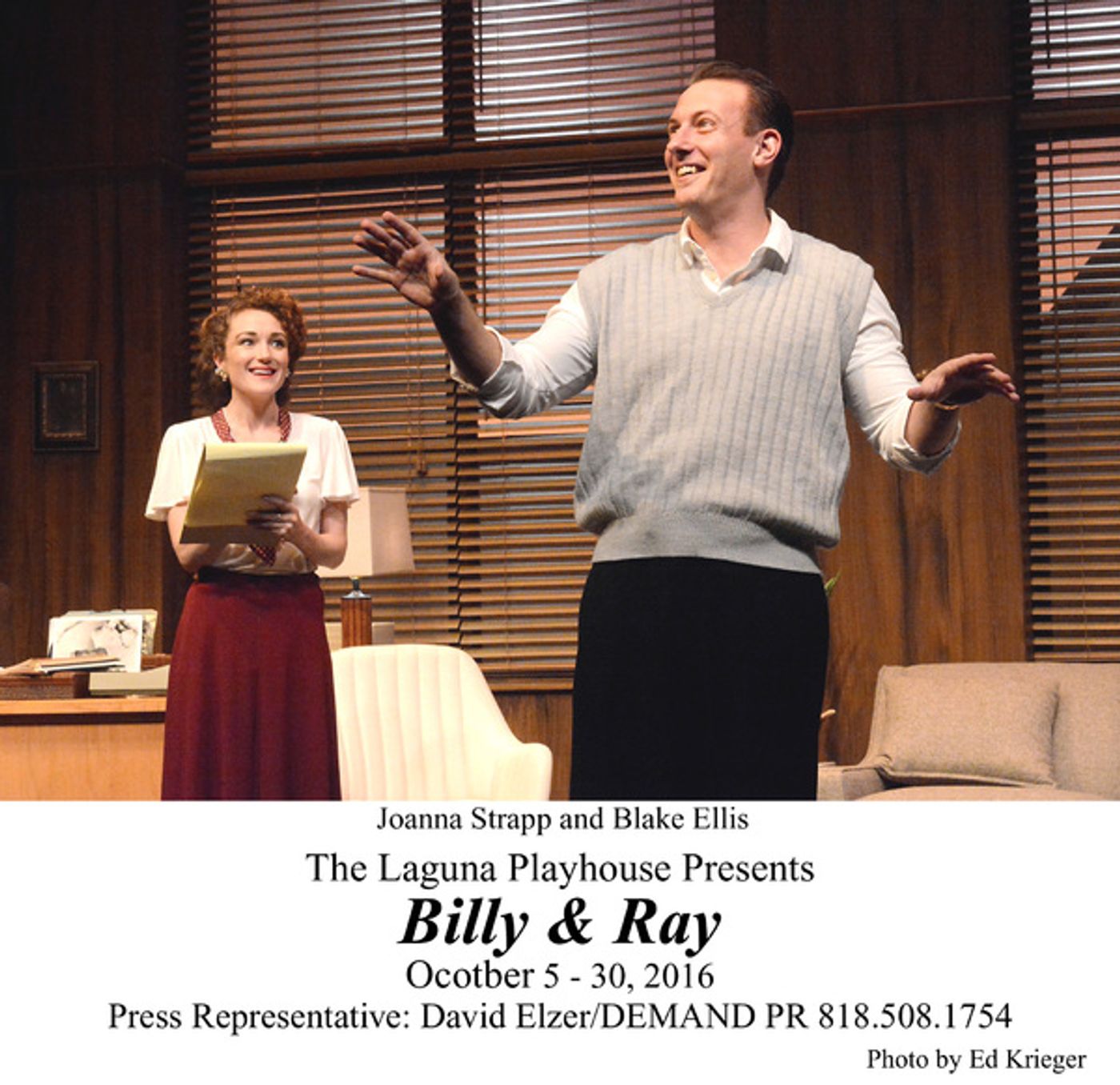 Photo Flash: Laguna Playhouse Presents BILLY & RAY  Image