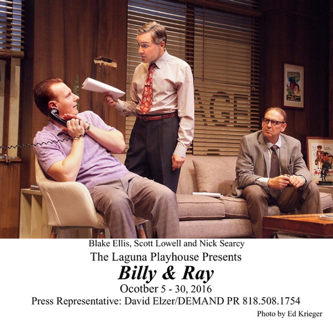 Photo Flash: Laguna Playhouse Presents BILLY & RAY  Image