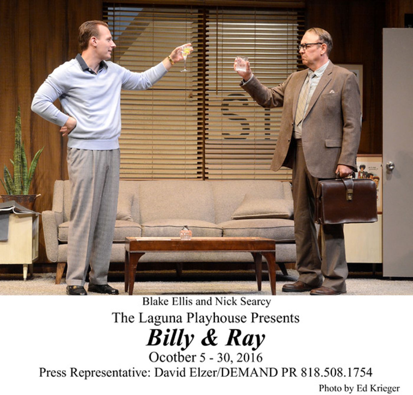 Photo Flash: Laguna Playhouse Presents BILLY & RAY  Image