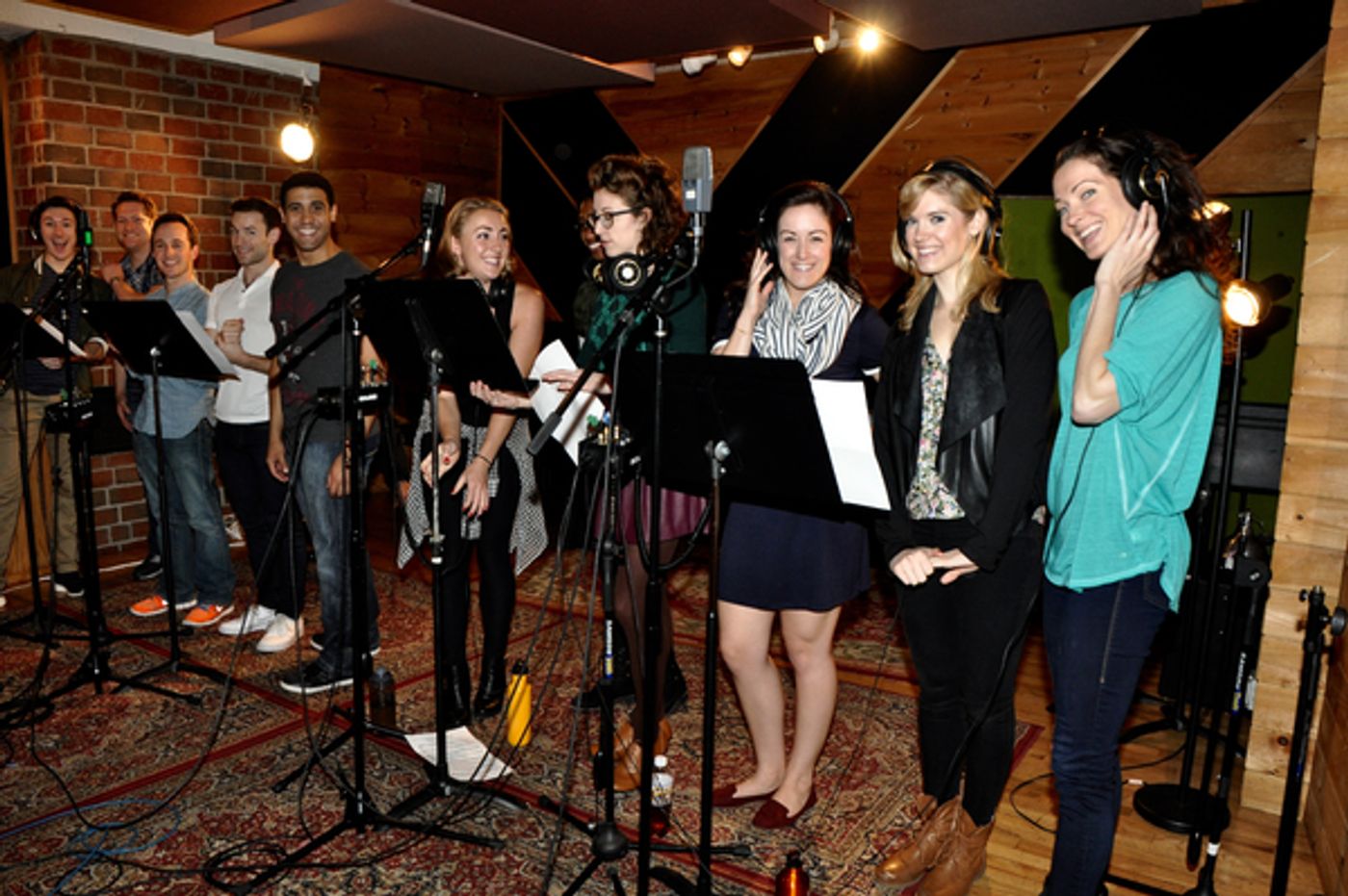 Exclusive Photo Coverage: HOLIDAY INN Cast Channels Their Holiday Spirit for Carols For A Cure  Image