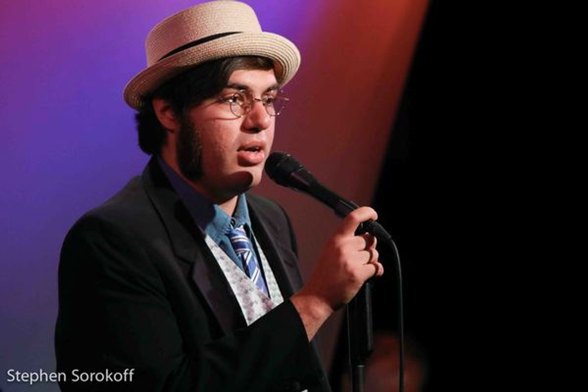 Lando Finkel at Remembering Fyvush Finkel at the Metropolitan Room