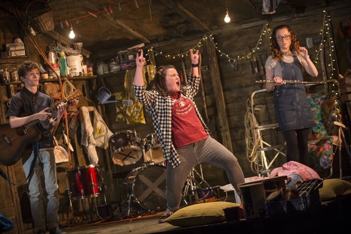 Andrew Reed, Faye Christall, and Grace Hogg-Robinson  at 