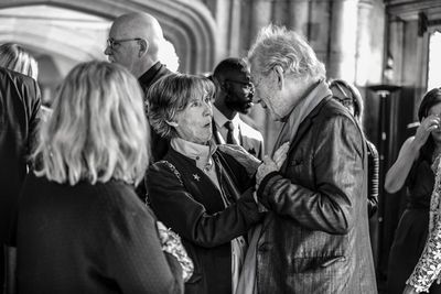 Eileen Atkins and Ian McKellen Photo